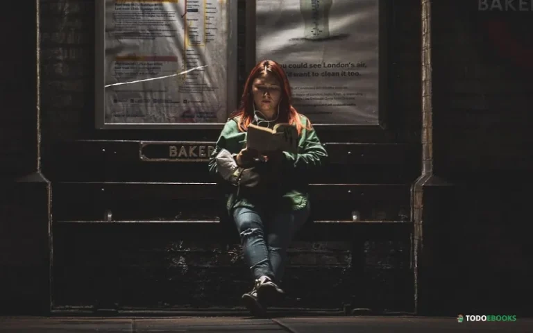 Ilustración de una persona leyendo en el transporte público con auriculares, aprovechando el tiempo para leer más libros